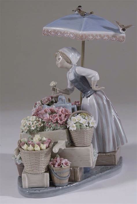 Lladro Flowers Of The Season Lladro Porcelain Ceramic Figurines