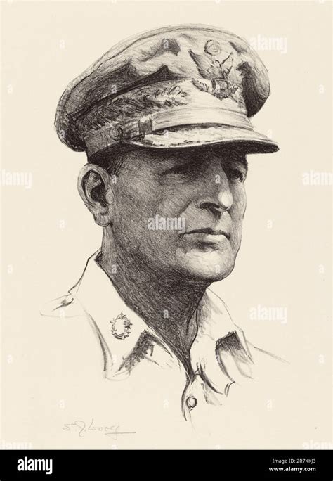 Douglas Macarthur C Stock Photo Alamy