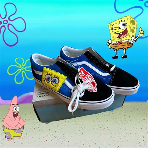 Vans Oldskool Spongebob Sneakers Brand New Brand Depop