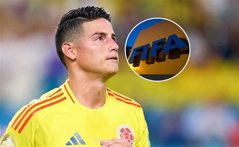 Esto Dijo La Fifa De James Rodríguez Tras La Derrota De Colombia Contra