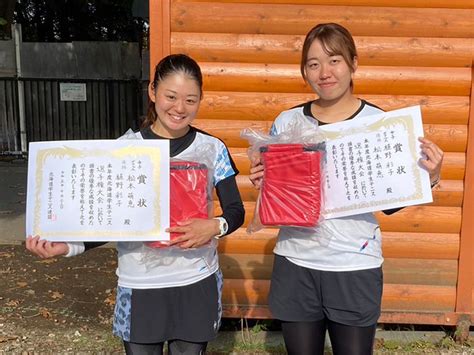 増田潤之介（札幌国際大1年）と松本萌恵（北海道大1年）が優勝、松本は単複2冠 R5夏季北海道学生 大学テニス テニスマガジン