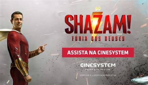 Shazam Fúria dos Deuses estreia no Cinesystem Hortolândia