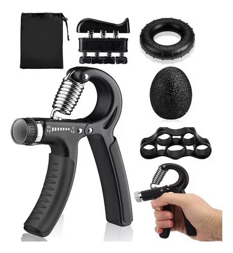 Tensor Mano Hand Grip Kit X Ejercitadores Kg Terapia Cuotas