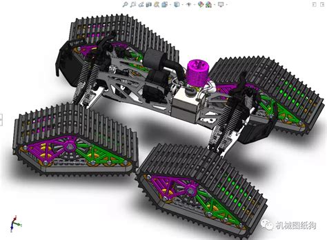 RC遥控车HPI Savage 4 6履带轮遥控大脚车3D图纸 Solidworks设计 知乎