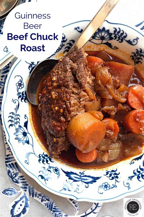 Guinness Pot Roast - Reluctant Entertainer