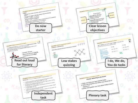 Empirical Formula Ks4 Btec Complete Lesson Teaching Resources