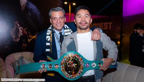 Wbc President Supports Idea Of Pacquiao S Comeback