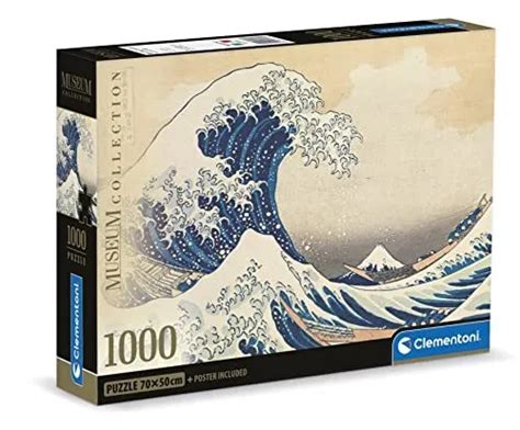 CLEMENTONI MUSEUM COLLECTION Hokusai The Wave 1000 Pièces Puzzle