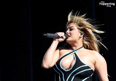 Bebe Rexha Flaunts Her Curves On Stage At The Bottlerock Napa