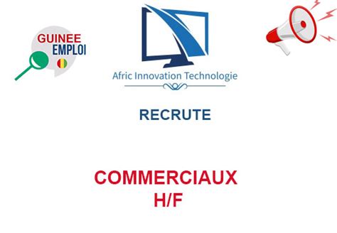 Recrutement De Commerciaux Hf Ya Bara Offres Demplois Et Stages