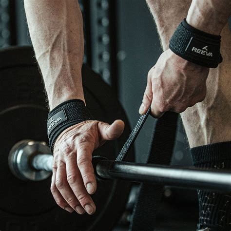 Paski do podnoszenia ciężarów Reeva Lifting Straps Ultra Grip