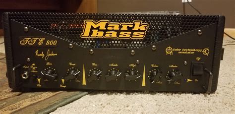 Sold Markbass Randy Jackson Tte 800 W Markworld Case Bag Price Drop 500 00 Shipped