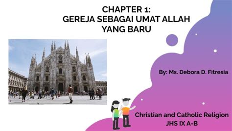 Gereja Sebagai Umat Allah Yang Baru