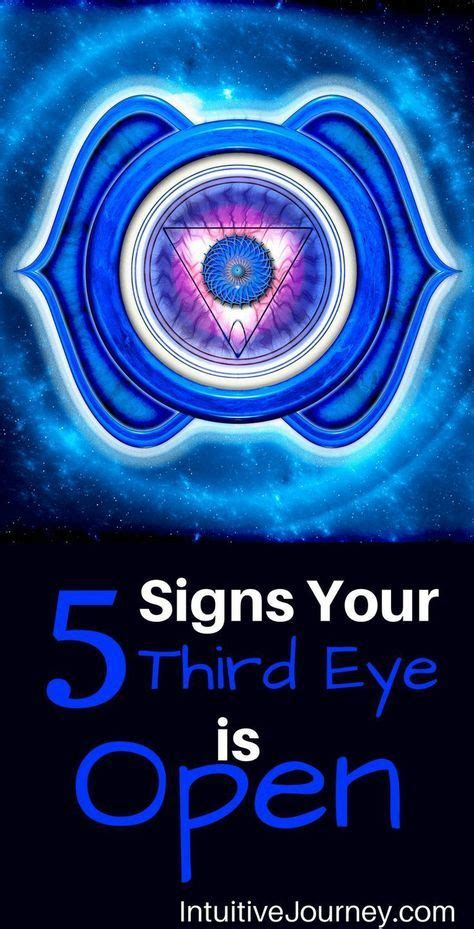 Signs Your Third Eye Has Opened With Images Third Eye Third Eye