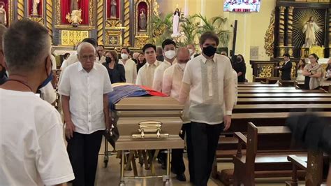 Cnn Philippines On Twitter Rt Tristannodalo The Funeral Mass Has