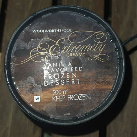 Woolworths Vanilla Flavoured Frozen Dessert Reviews Abillion