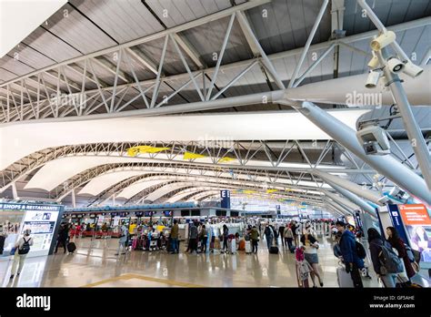 Japan Kansai Airport Kix Interior Of Terminal One Building