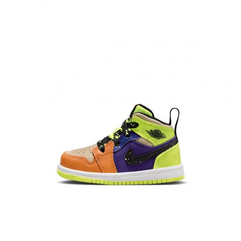 Air Jordan 1 Mid SE TD Volt Vivid Orange