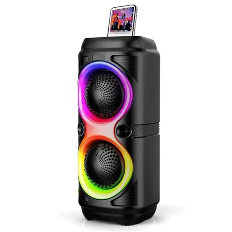 Wireless Portable Bluetooth Speaker Rgb Subwoofer Heavy Bass Sound