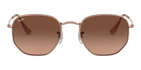 Ray Ban Hexagonal Metal Rb 3548n Unisex Sunglasses Online Sale