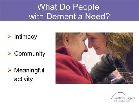 Intimacy Sexuality And Dementia In Long Term Care