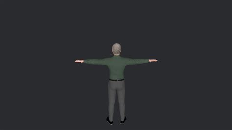 3D Jaroslaw Kaczynski Hyper Realistic Full Body Fully Rigged 3D