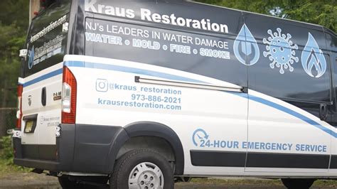 Water Damage Restoration Business Chooses Wrapmate For Fleet Vehicle