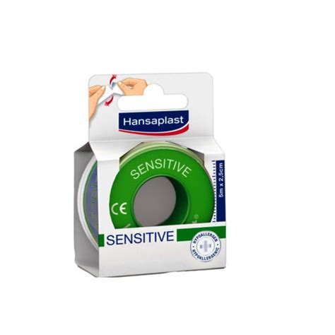 Hansaplast Sensitive Fixierpflaster 5m X 2 5cm Hypoallergen Rolle Tape