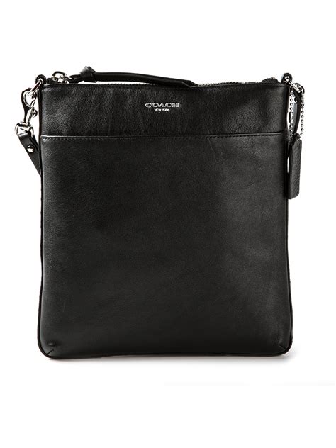 Coach Crossbody Messenger Bag in Black | Lyst