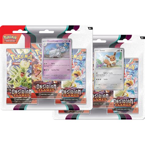 Pokémon TCG BOTH Obsidian Flames 3 Packs Card Trade IOM