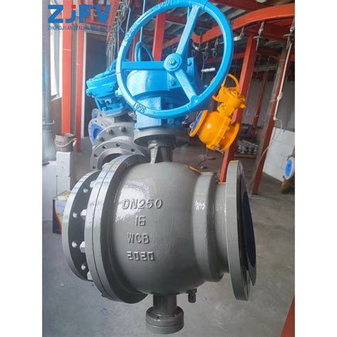 Pn Dn Wcb Flange Connected Carbon Steel Fixed Ball Valve China