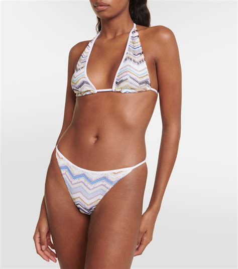 Zig Zag Bikini In Multicoloured Missoni Mare Mytheresa