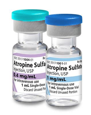 American Regent Launches Fda Approved Atropine Sulfate Off