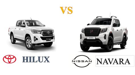 Toyota Hilux Vs Nissan Navara Double Cab Youtube