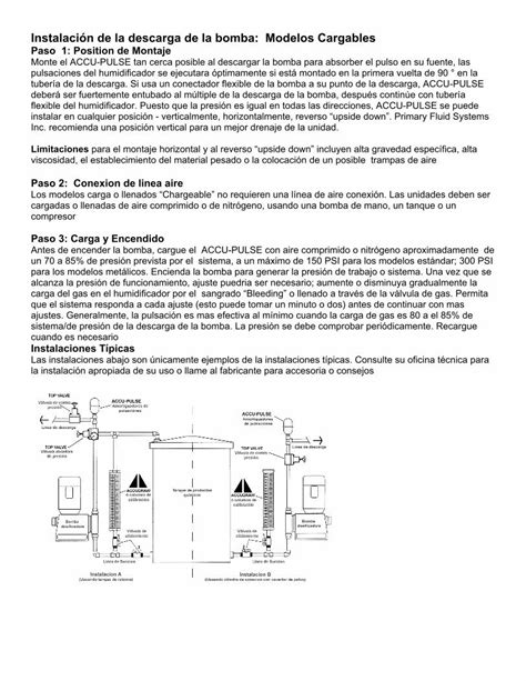 PDF ACCU PULSE Instruciones De Instalacion Y Operacion De ACCU