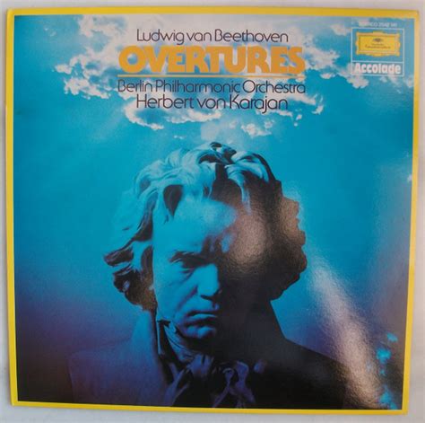 Ludwig Van Beethoven Herbert Von Karajan Berlin Philharmonic Orchestra Overtures 1980