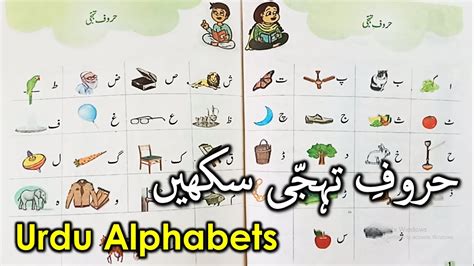 Haroof E Tahaji Learn Urdu Alphabets And Words By Basic Education