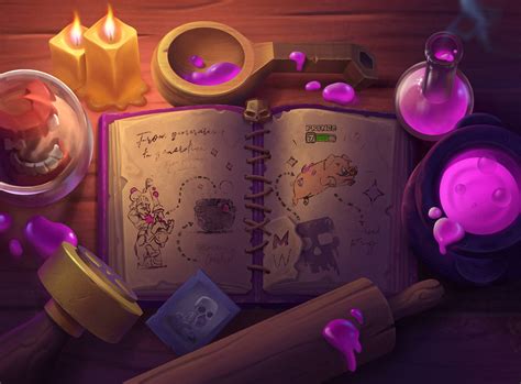 Download Clash Royale Purple Potion Wallpaper | Wallpapers.com