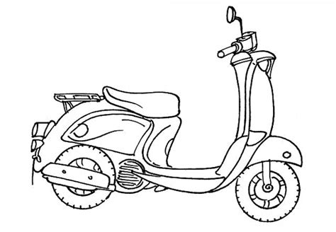 45 Best Ideas For Coloring Scooter Coloring Pages To Print