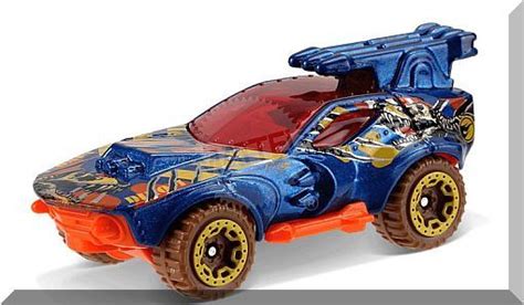 Hot Wheels Sting Rod II Dino Riders Blue Treasure Hunt Contemporary Manufacture