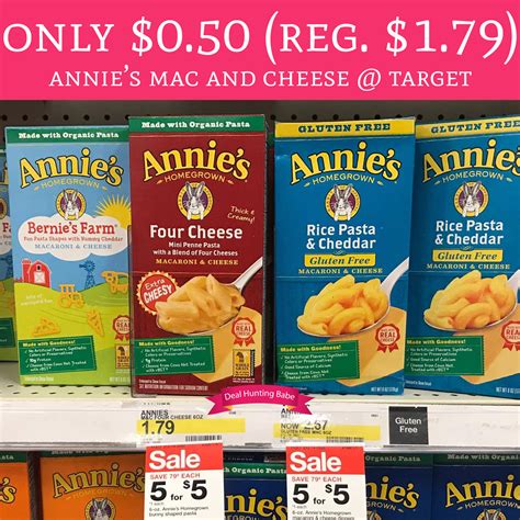 PRINT! Only $0.50 (Regular $1.79) Annie's Mac And Cheese @ Target ...