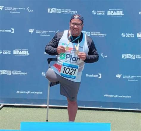 Atleta de MS conquista duas medalhas em competição paralímpica