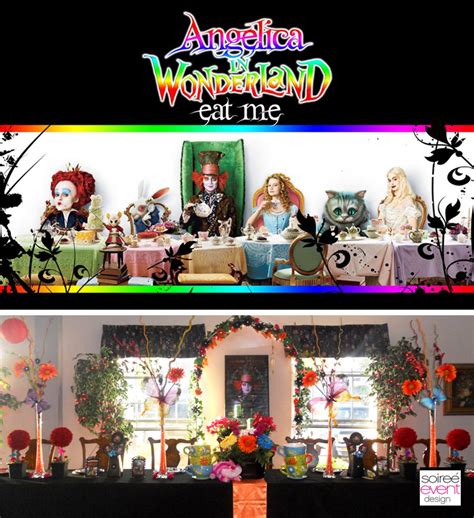 Teen Rainbow And Gothic Mad Hatter Alice In Wonderland Party Soiree