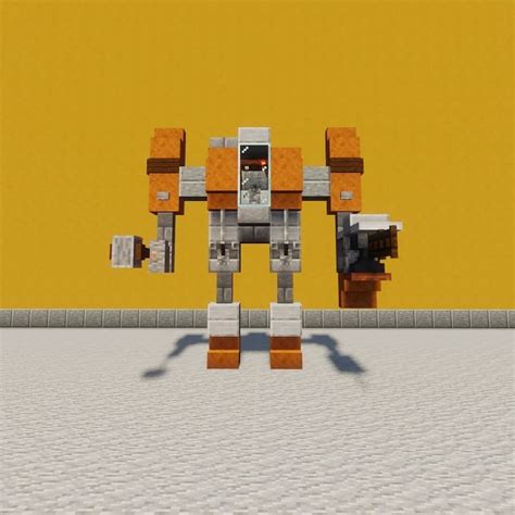 E S T A M Minecraft Builder On Instagram A Mech Idea Don T Forget To