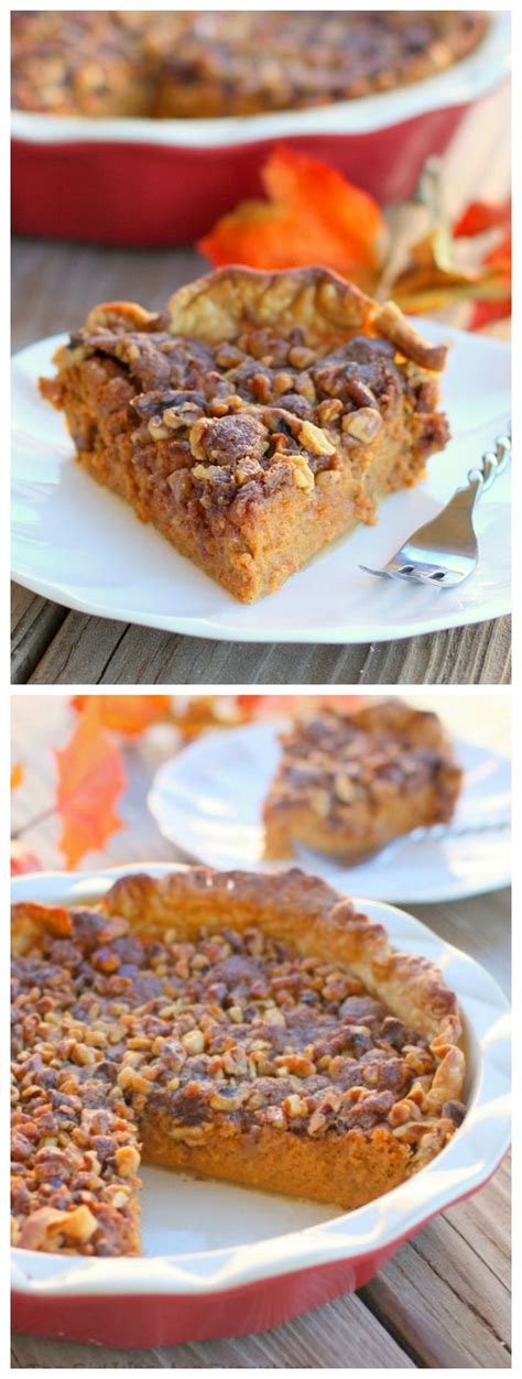 Streusel Topped Pumpkin Pie Recipe