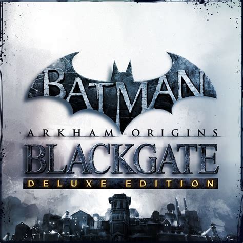 Batman Arkham Origins Blackgate Deluxe Edition Psn Videojuego Ps