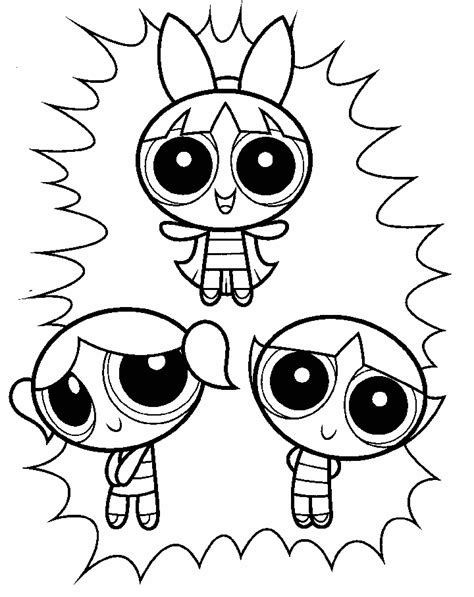 Powerpuff Girls Coloring Pages Part 2