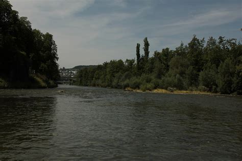 Schwallstrecke Der Limmat Fluss River Unterhlab Der Flickr