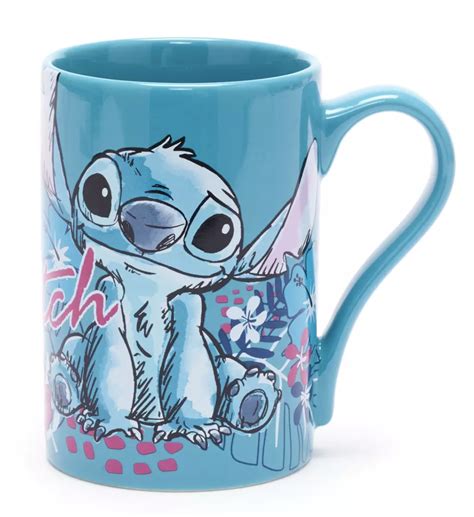 Disney Lilo Et Stitch Mug Stitch Fleur