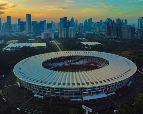 Jakarta Stadion Utama Gelora Bung Karno Utama Senayan